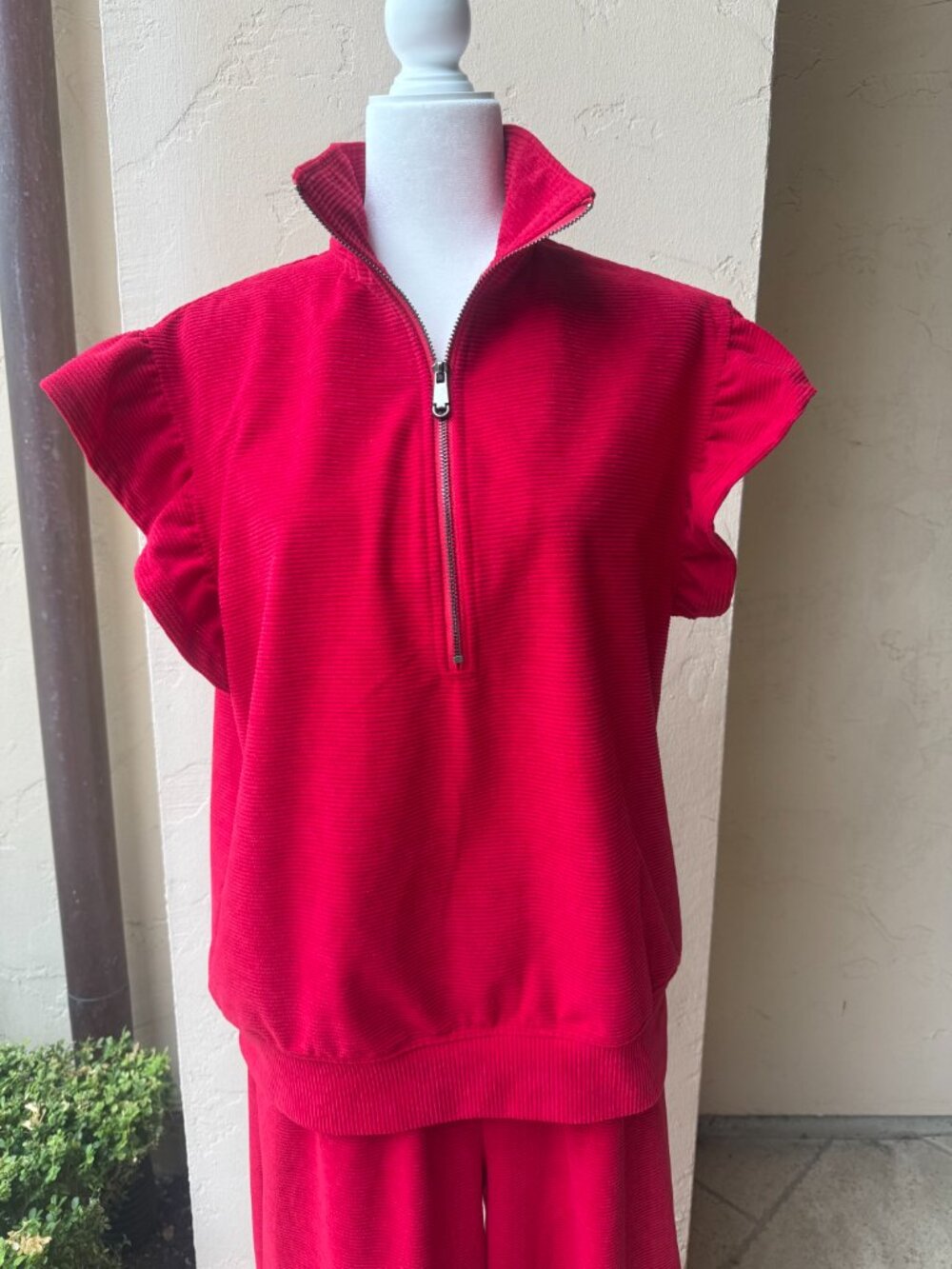 Womens 2 Piece Textured Travel Set